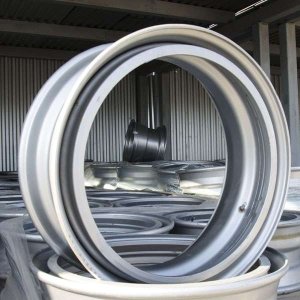 Диск Китай Грузовой автомобиль серебристый 7.5x22.5 ET0