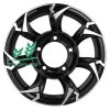 Диск Khomen Wheels KHW1505 (Jimny) Black-FP 5.5x15/5x139,7 ET5 D108,1