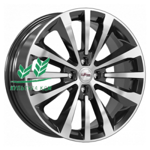Диск iFree Андерсен (КС912) Блэк Джек 7x17/4x100 ET45 D67,1