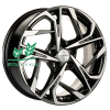 Диск Khomen Wheels KHW1716 (Changan CS35/CS35 Pro) Black-FP 7x17/5x110 ET46 D63,3