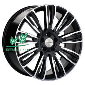 Диск Khomen Wheels KHW2004 (SantaFe) Black-FP 8.5x20/5x114,3 ET48 D67,1