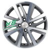 Диск Khomen Wheels KHW1609 (Rio I/Solaris I) Gray-FP 6x16/4x100 ET48 D54,1