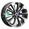 Диск K&K Авиор (КС936) Алмаз черный 7x17/5x110 ET40 D65,1