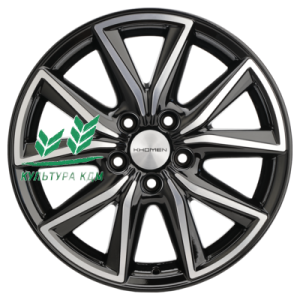 Диск Khomen Wheels KHW1706 (CX-5/Seltos/Optima) Black-FP 7x17/5x114,3 ET50 D67,1