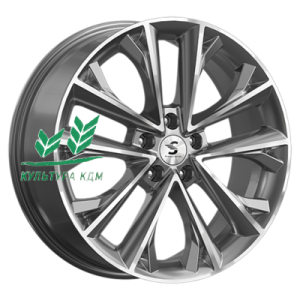 Диск Premium Series КР012 (Jetour X70 Plus/X90 Plus) Diamond Gloss Graphite 7x18/5x108 ET38 D60,1