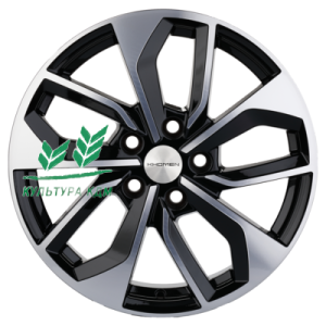 Диск Khomen Wheels KHW1703 (RAV4) Black-FP 7x17/5x114,3 ET39 D60,1