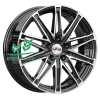 Диск iFree Виар (КС1065) Блэк Джек 6.5x17/5x105 ET38 D56,6