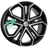 Диск K&K Пандора (КС466) Алмаз черный 8.5x19/5x112 ET40 D66,6