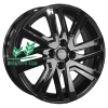 Диск Khomen Wheels KHW1609 (XRay) Black 6x16/4x100 ET41 D60,1