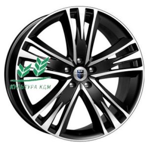 Диск K&K Атлас (КС661) Алмаз черный 8.5x20/5x108 ET45 D67,1