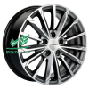 Диск Khomen Wheels KHW1611 (Actyon) G-Silver-FP 6.5x16/5x112 ET39,5 D66,6