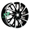 Диск Khomen Wheels KHW1804 (DFM AX7/580/Evolute i-Pro) Black-FP 7.5x18/5x108 ET45 D65,1