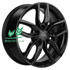 Диск Khomen Wheels KHW1708 (Nissan Tiida) Black 6.5x17/5x114,3 ET45 D66,1