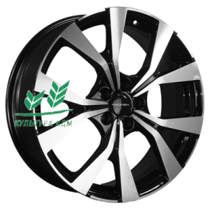 Диск Khomen Wheels KHW1906 (Exeed VX/TXL/LX) Black-FP 7x19/5x108 ET36 D65,1