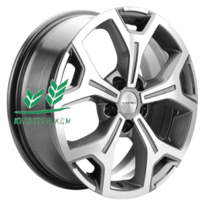 Диск Khomen Wheels KHW1710 (Chery Tiggo/Tiggo 7 Pro) Gray-FP 7x17/5x108 ET33 D60,1