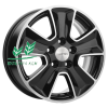 Диск Khomen Wheels KHW1601 (Mitsubishi) Black-FP 6.5x16/5x114,3 ET46 D67,1