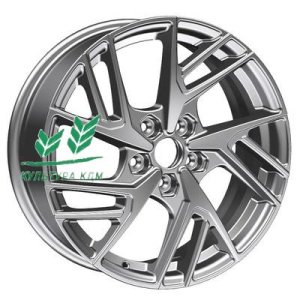 Диск Khomen Wheels KHW1722 (Coolray) F-Silver 6.5x17/5x114,3 ET45 D54,1