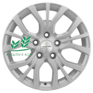 Диск Khomen Wheels KHW1608 (Mitsubishi) F-Silver 6.5x16/5x114,3 ET46 D67,1