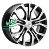 Диск Khomen Wheels KHW1608 (Evolute I-Van) Black-FP 6.5x16/5x110 ET40 D67,1