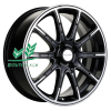 Диск Khomen Wheels KHW1707 (Lada Vesta Cross) Black-FP 6.5x17/4x100 ET43 D60,1