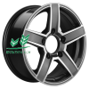 Диск Khomen Wheels KHW1614 (Niva 4x4 Bronto) Gray-FP 6.5x16/5x139,7 ET35 D98,5