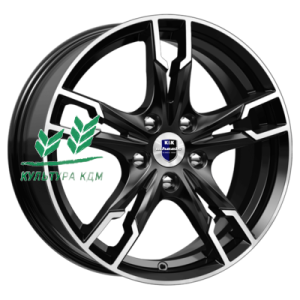 Диск K&K Солар-оригинал (КС875) Алмаз черный SK 7x17/5x114,3 ET45 D66,1