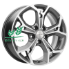 Диск Khomen Wheels KHW1702 (Jolion) Gray-FP 7x17/5x114,3 ET37 D66,5