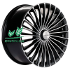 Диск Khomen Wheels KHW2008 (Mercedes Front) Black-FP 8.5x20/5x112 ET43 D66,6