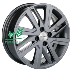 Диск Khomen Wheels KHW1609 (XRay) Gray 6x16/4x100 ET41 D60,1
