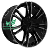 Диск PDW 5380 Gloss Black Machine Face 9.5x19/5x112 ET35 D66,5