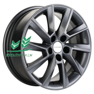 Диск Khomen Wheels KHW1507 (Aveo) Gray 6x15/5x105 ET39 D56,6