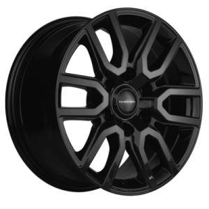 Диск Khomen Wheels KHW1723 (Fortuner/Hilux) Black 8x17/6x139,7 ET30 D106,1
