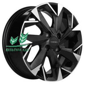 Диск Khomen Wheels KHW1402 (Alsvin/Getz/i20) Black-FP 5.5x14/4x100 ET46 D54,1