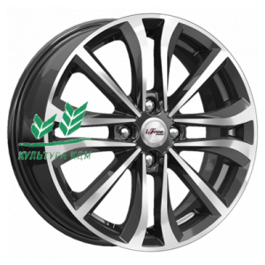 Диск iFree Панган (КС938) Блэк Джек 6x16/4x100 ET50 D60,1