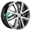 Диск Khomen Wheels KHW1609 (Vesta/Largus) Gray-FP 6x16/4x100 ET50 D60,1