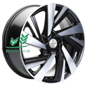 Диск Khomen Wheels KHW1801 (Chery Tiggo) Black-FP 7.5x18/5x108 ET40 D60,1
