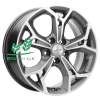 Диск Khomen Wheels KHW1702 (Ford C-Max) Gray-FP 7x17/5x108 ET50 D63,35