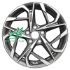 Диск Khomen Wheels KHW1716 (Changan CS35 Plus) Gray-FP 7x17/5x110 ET46 D63,3