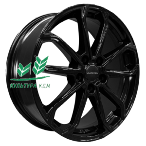 Диск Khomen Wheels KHW1816 (Geely Coolray) Black 7x18/5x114,3 ET53 D54,1