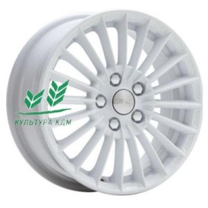 Диск СКАД Веритас (КЛ054) Белый 6x15/4x100 ET48 D54,1