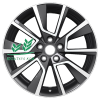 Диск Khomen Wheels KHW1802 (Outlander) Black-FP 7x18/5x114,3 ET38 D67,1