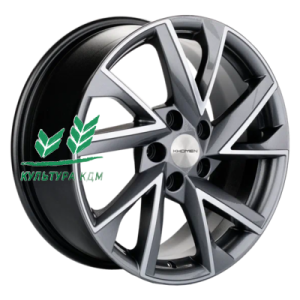 Диск Khomen Wheels KHW1714 (Changan CS35/CS35 Pro) Gray-FP 7x17/5x110 ET46 D63,3
