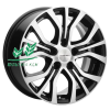 Диск Khomen Wheels KHW1608 (Opel Zafira) Black-FP 6.5x16/5x110 ET43 D65,1