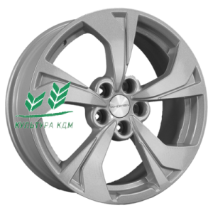 Диск Khomen Wheels KHW1724 (I-40/CX-5/ASX-5) F-Silver 7x17/5x114,3 ET45 D67,1