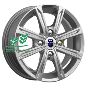 Диск K&K Флэш-оригинал (КС698) Дарк платинум 5x14/4x100 ET49 D54,1