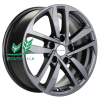Диск Khomen Wheels KHW1612 (Polo) Gray 6.5x16/5x100 ET39 D57,1