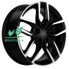 Диск Khomen Wheels KHW1708 (Geely Coolray) Black-FP 6.5x17/5x114,3 ET45 D54,1