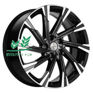 Диск Khomen Wheels KHW1901 (Exeed VX/TXL/LX) Black-FP 7.5x19/5x108 ET36 D65,1