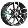 Диск K&K Фрост (КС1048) Алмаз черный 6.5x15/5x114,3 ET43 D66,1