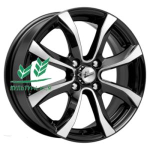 Диск iFree Дайс (КС696) Блэк Джек 6x15/4x108 ET30 D65,1